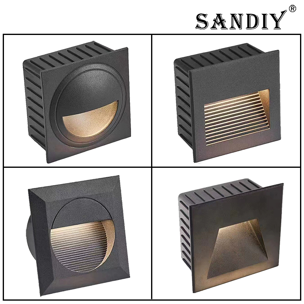 Outdoor Lighting Low Voltage - SANDIY Gömme Dış Mekan Duvar Aplik