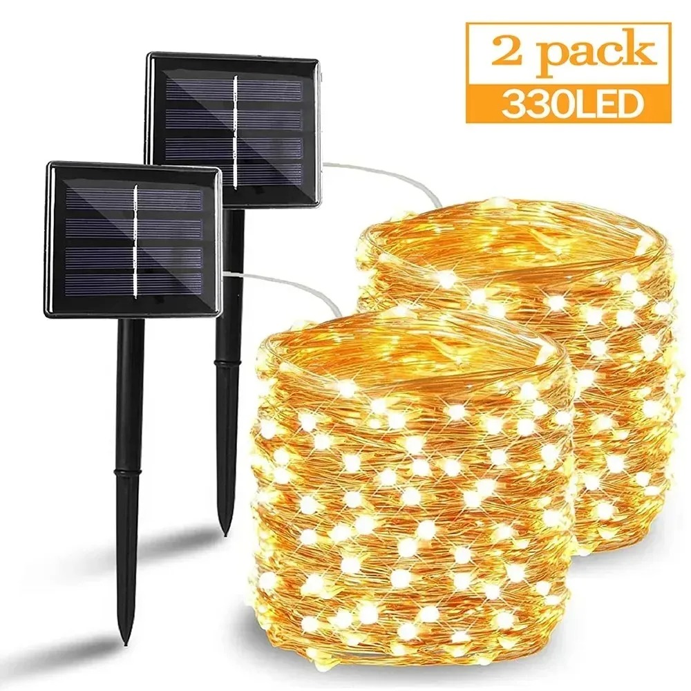 Solar Fairy String - 50/100/200/330 LED Güneş Işıkları Açık Su