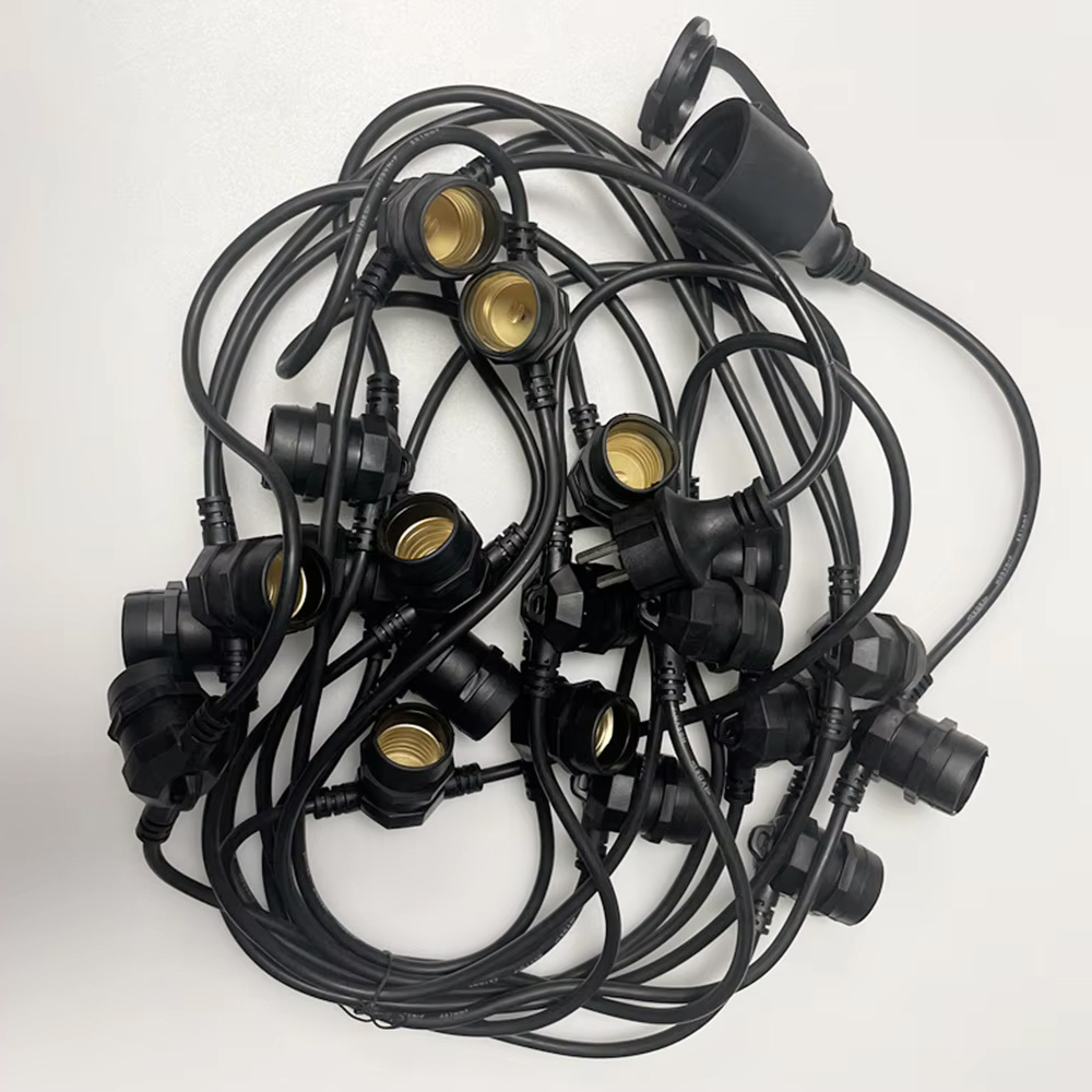 Outdoor Lighting Cable - 10M Kablo LED Dize Işık Zinciri
