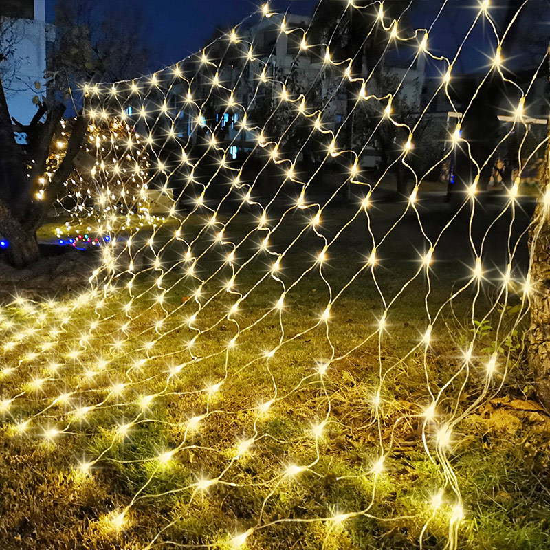 Outdoor Lighting Grid Screen - Odası Dekor Perdesi LED Net Örgü