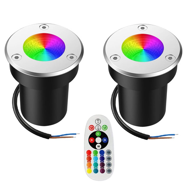 Outdoor Lighting Low Voltage - A01F-Dış Mekan 12V RGBW Yeraltı Işığı