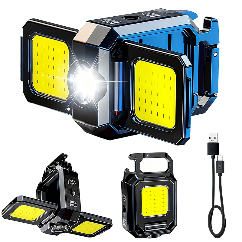 Outdoor Lighting Usb - Mini El Feneri Anahtarlık Işığı COB