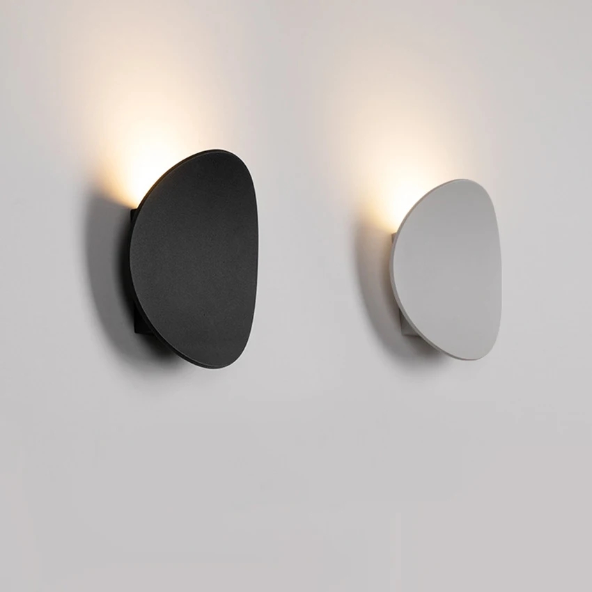 Outdoor Lighting No Wiring - Modern LED kapalı duvar lambası alüminyum