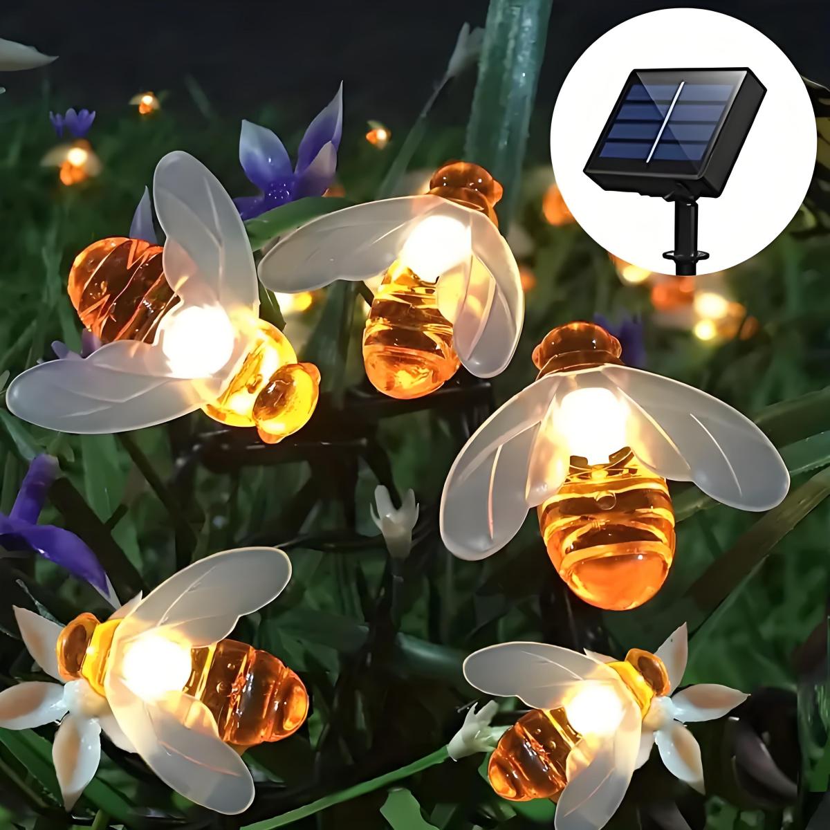Solar Fairy String - Güneş Enerjili Dış Mekan Işık Zinciri,