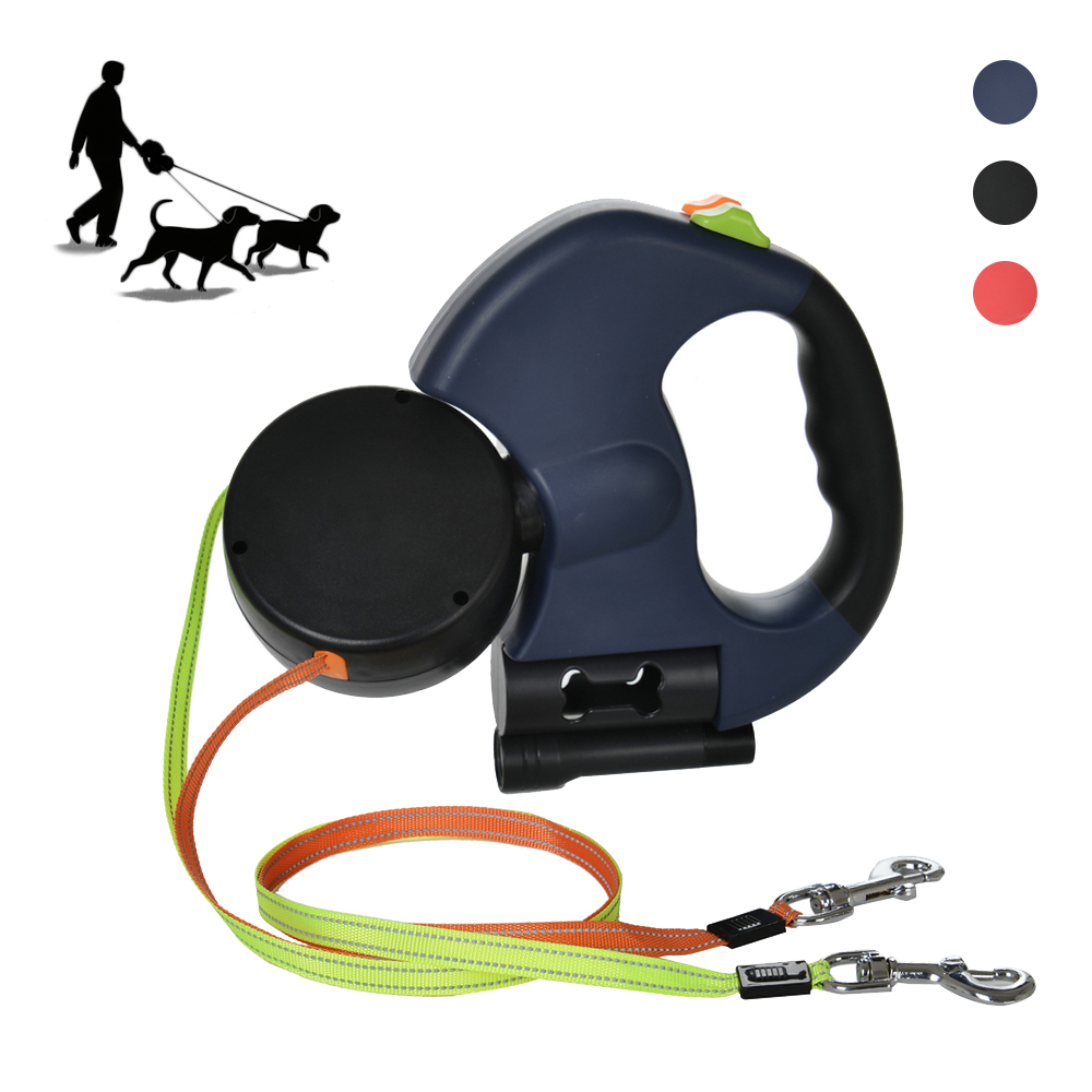 Outdoor Lighting Cable - 2 Köpek İçin Çift Köpek Tasması,