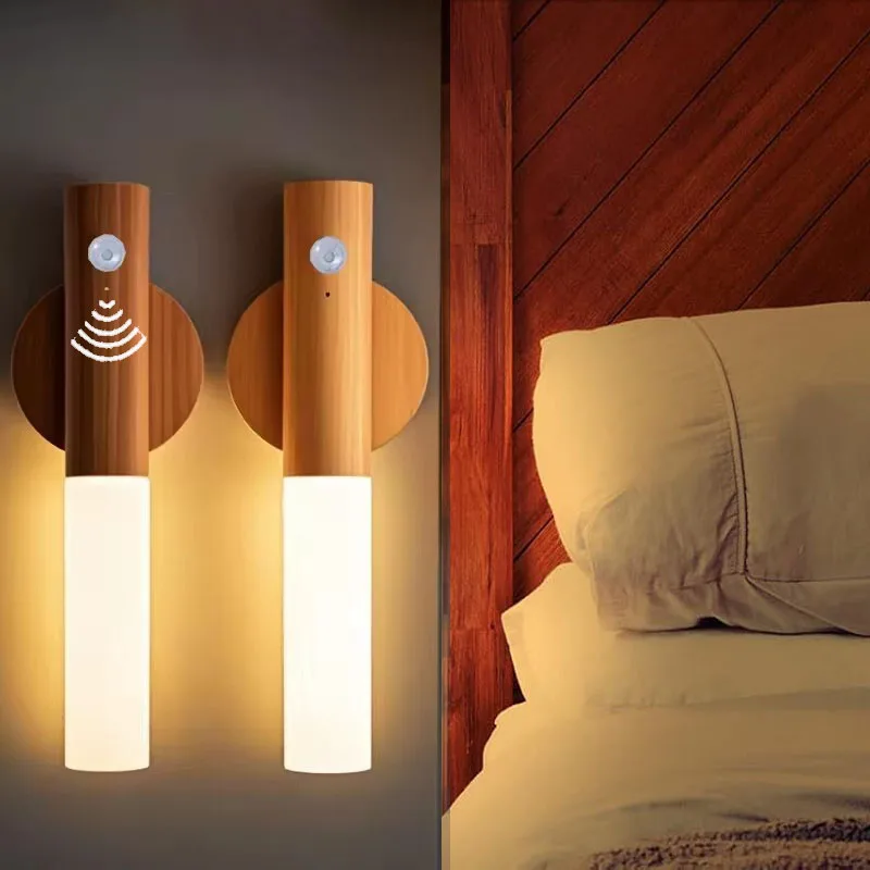 Solar Wall Sconce - Akıllı Hareket Sensörü Gece Lambası Şarj