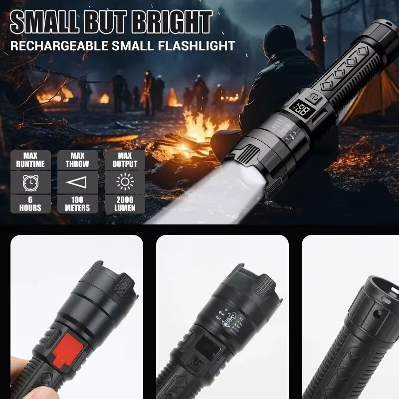 Yüksek Güçlü Led El Fenerleri  - Outdoor Lighting Usb incelemesi ve fiyatı
