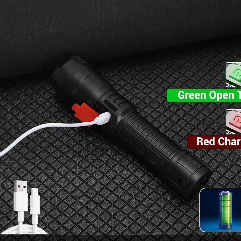 Yüksek Güçlü Led El Fenerleri  - Outdoor Lighting Usb incelemesi ve fiyatı