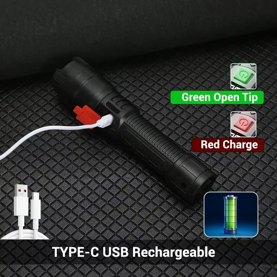Yüksek Güçlü Led El Fenerleri  - Outdoor Lighting Usb incelemesi ve fiyatı