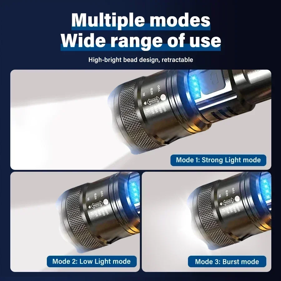 Süper Parlak LED El Feneri USB - Outdoor Lighting Usb incelemesi ve fiyatı