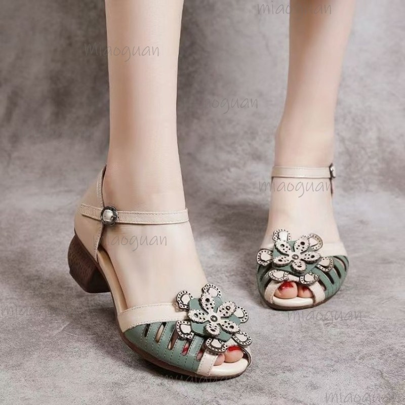 Kadın Vintage Peep Toe Gladyat - Outdoor Lighting Vintage incelemesi ve fiyatı