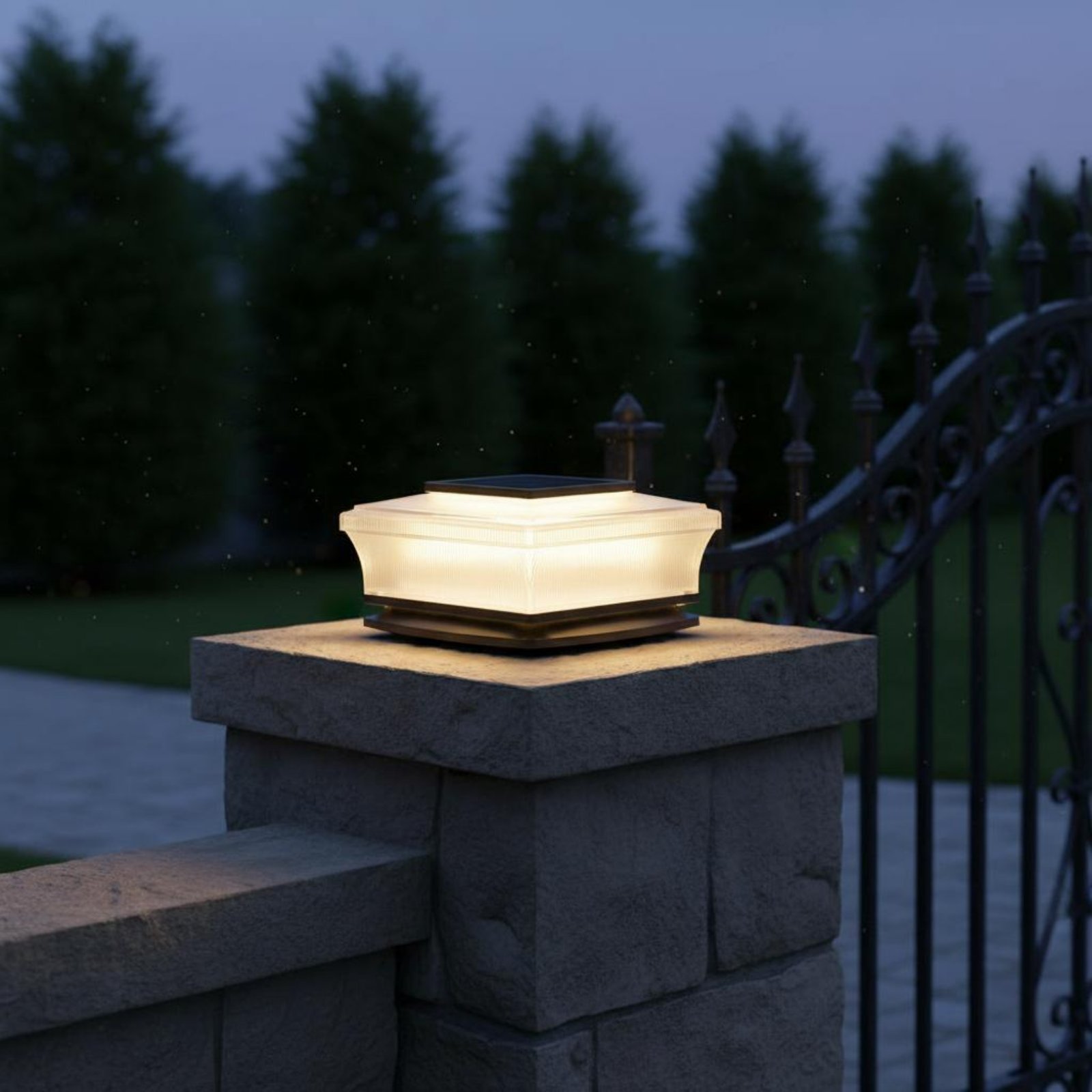 Güneş Enerjili Direk Başlığı L - Outdoor Lighting Garden incelemesi ve fiyatı