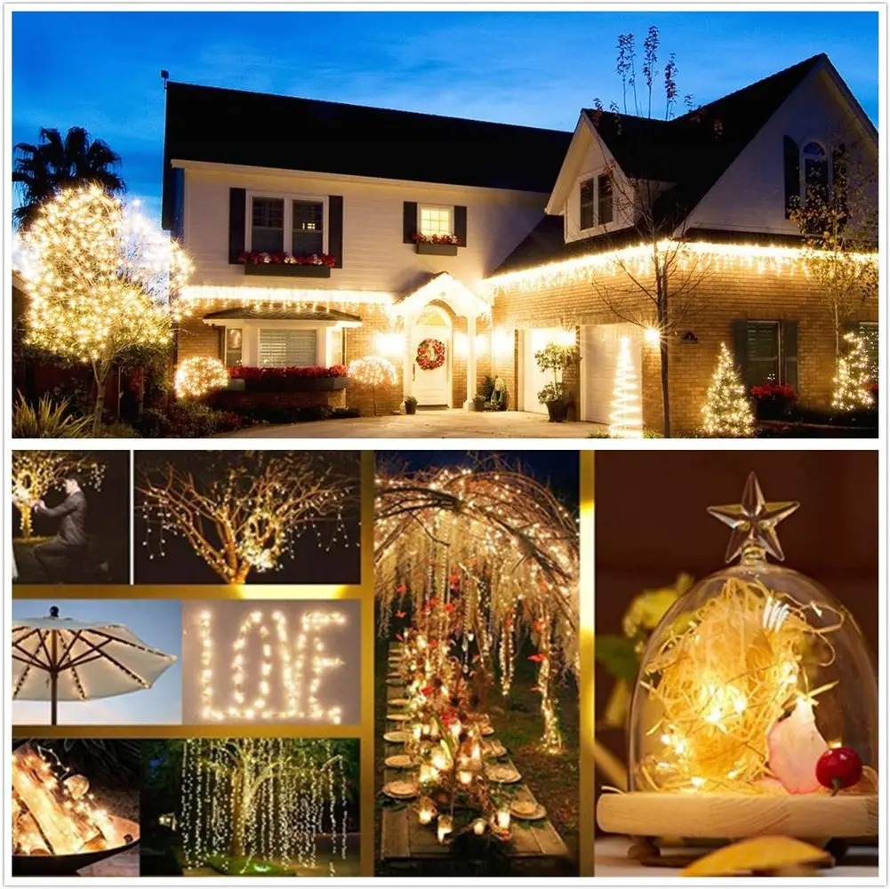 50/100/200/330 LED Güneş Işıkl - Solar Fairy String incelemesi ve fiyatı