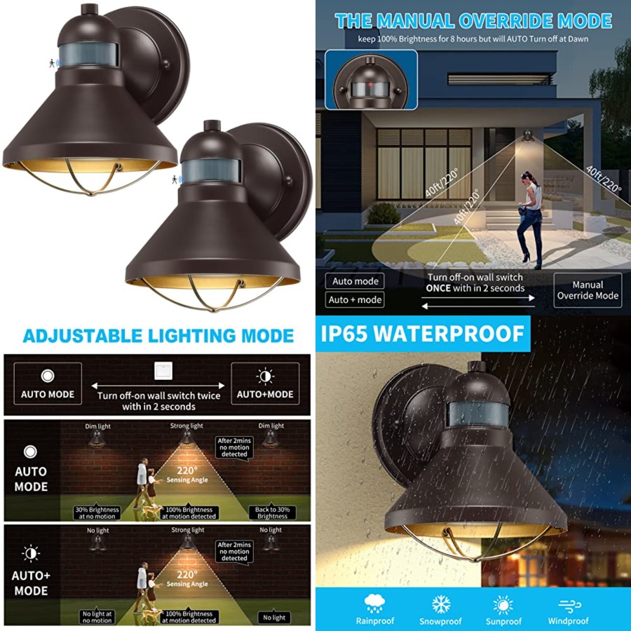 2'li Paket Hareket Sensörlü Dı - Solar Wall Sconce incelemesi ve fiyatı