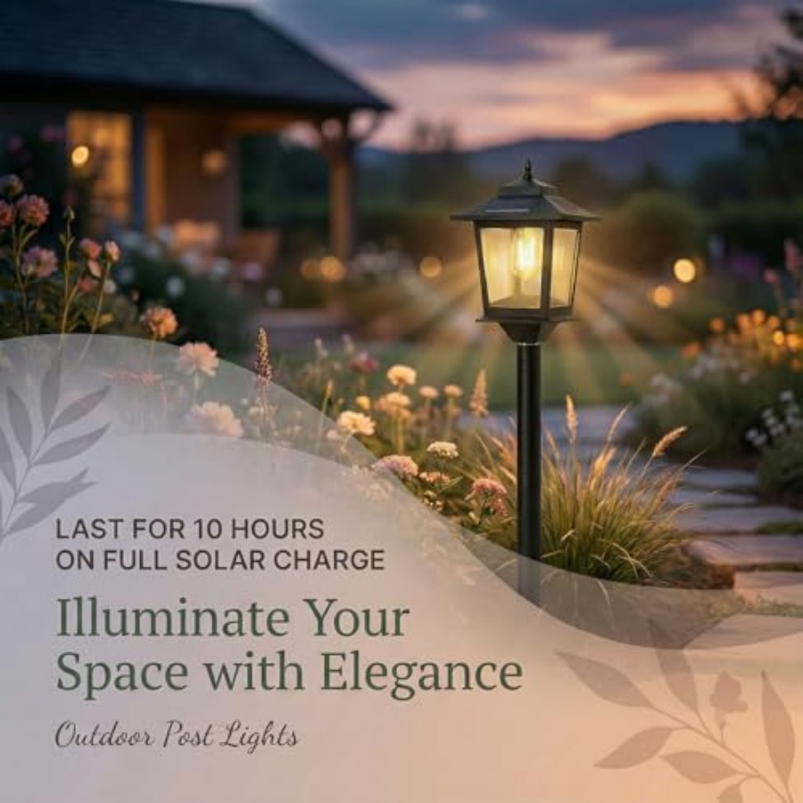 Dış Mekan Güneş Enerjili Direk - Outdoor Lighting For Patio incelemesi ve fiyatı