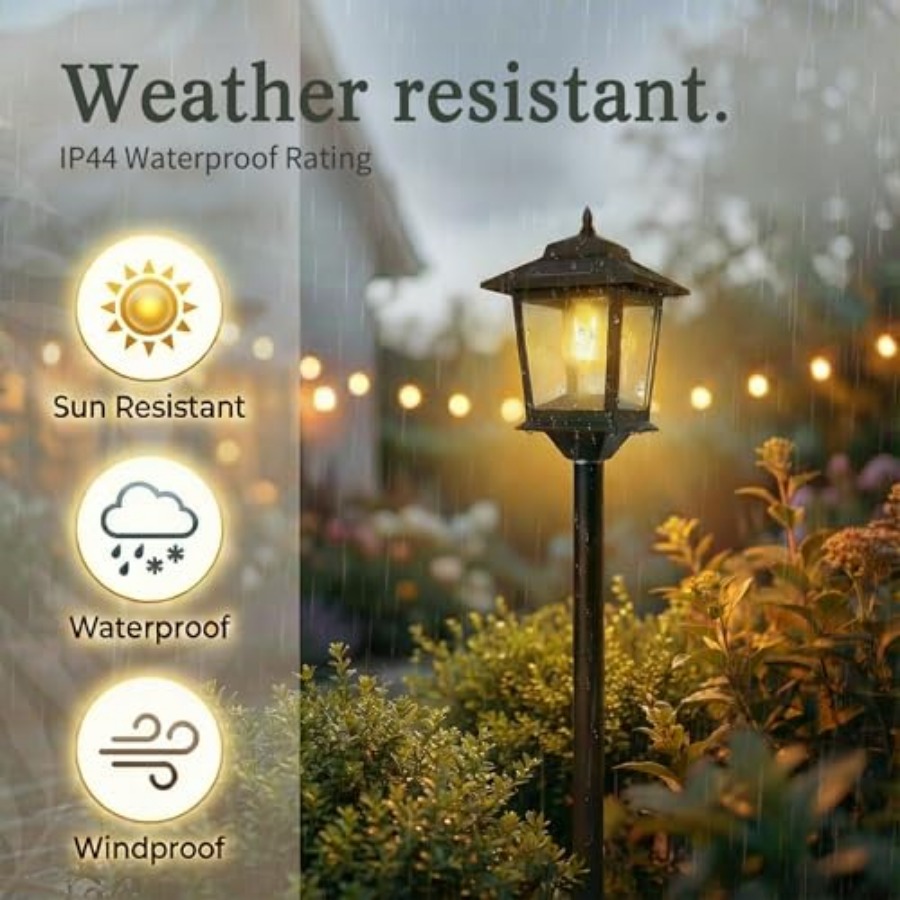 Dış Mekan Güneş Enerjili Direk - Outdoor Lighting For Patio incelemesi ve fiyatı
