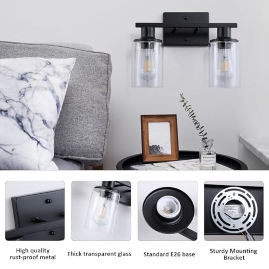Aynanın Üzerindeki Mat Banyo A - Solar Wall Sconce incelemesi ve fiyatı