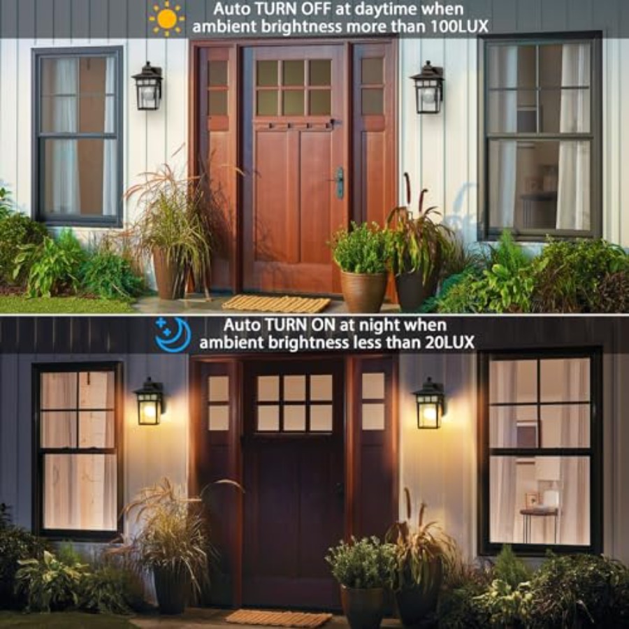 GFCI Prizli Dış Mekan Aydınlat - Solar Wall Sconce incelemesi ve fiyatı