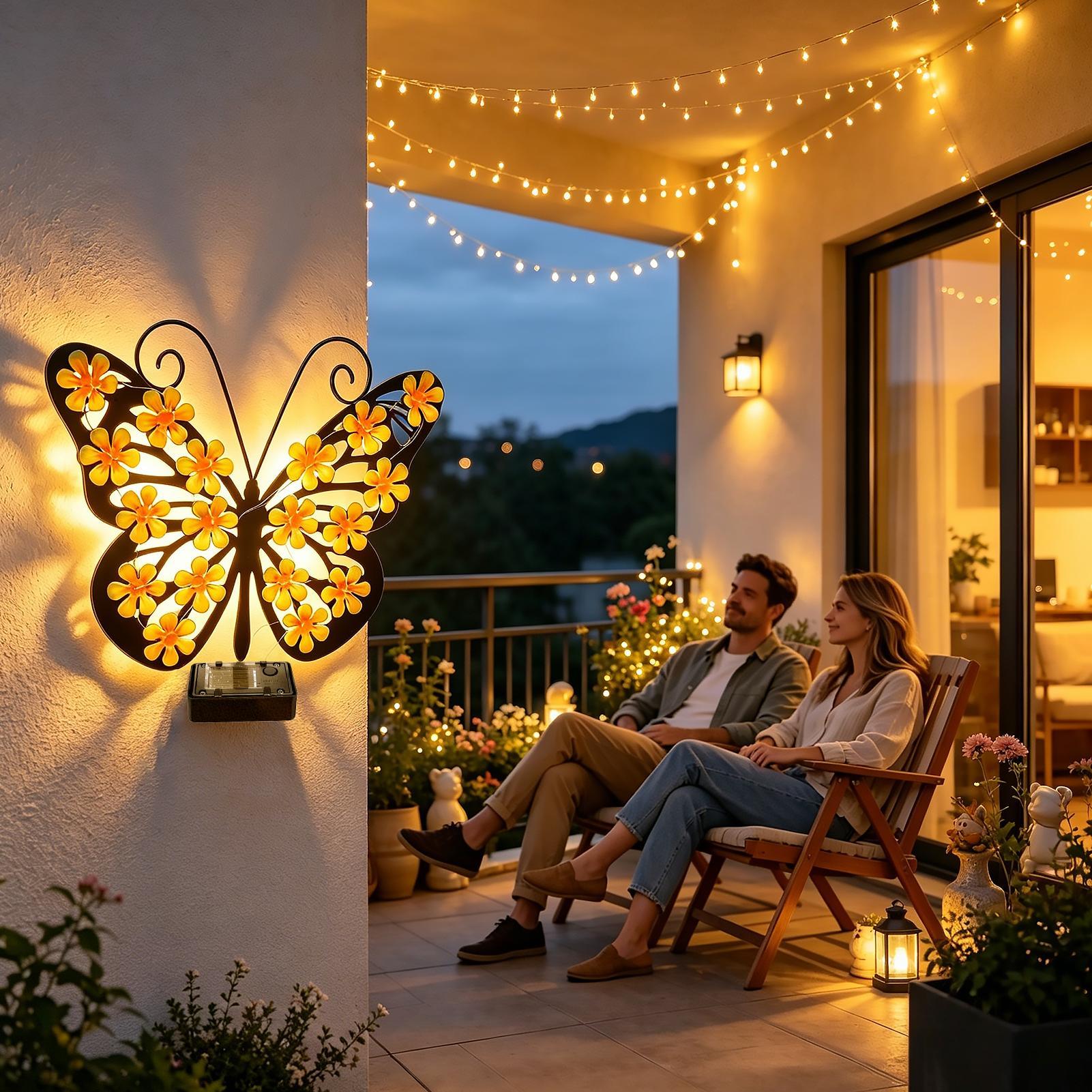 LED Güneş Enerjili Metal Duvar - Solar Wall Sconce incelemesi ve fiyatı