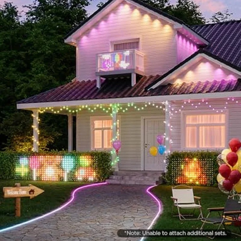 Akıllı Ağ Işıkları Dış Mekan,  - Outdoor Lighting Grid Screen incelemesi ve fiyatı