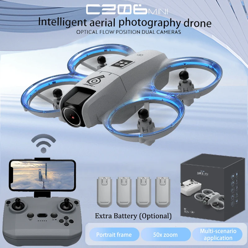 CZ06 Mini RC Quadcopter Drone  - Outdoor Lighting Cable incelemesi ve fiyatı