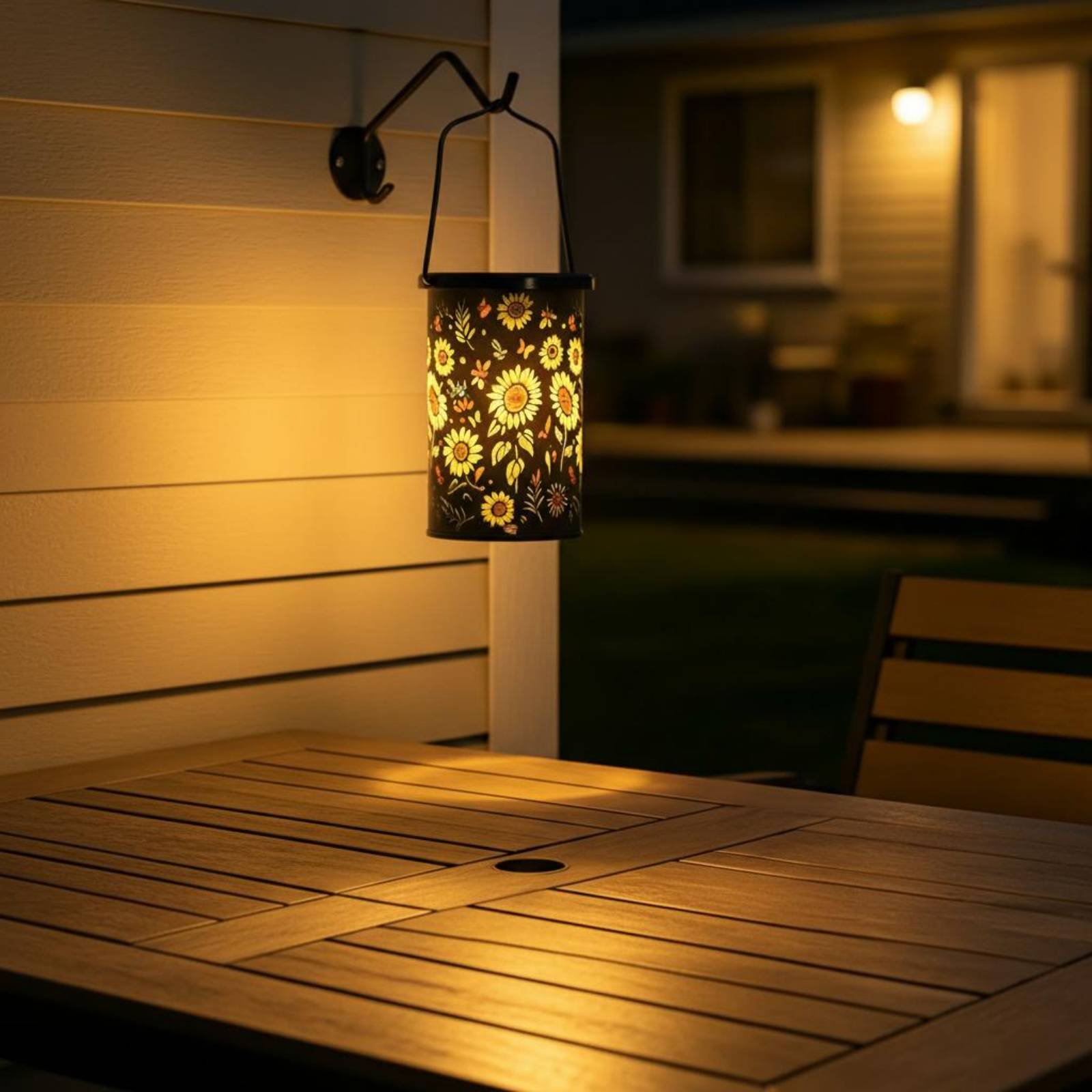 Çiçekli Fener Vintage Tasarım  - Outdoor Lighting For Patio incelemesi ve fiyatı