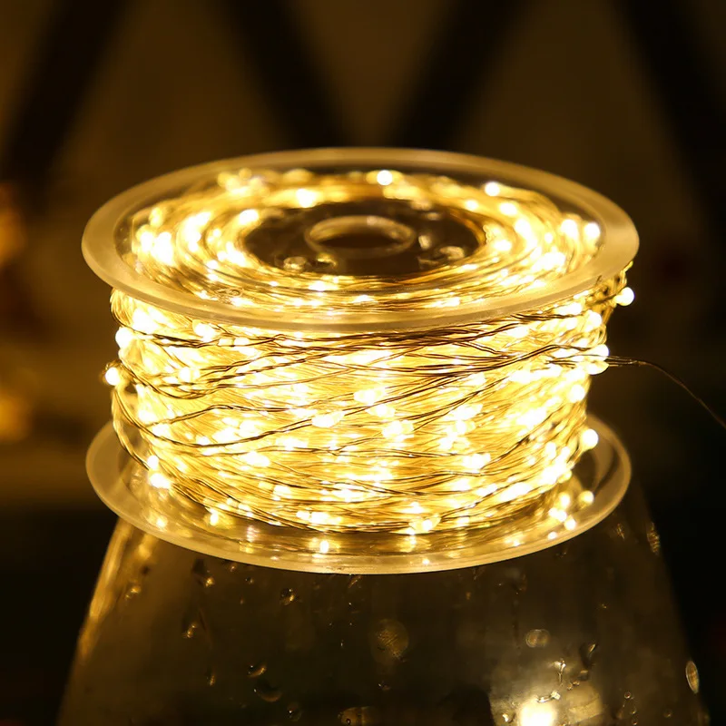 5 M/10 M/20 M LED Bakır Tel Di - Outdoor Lighting No Wiring incelemesi ve fiyatı