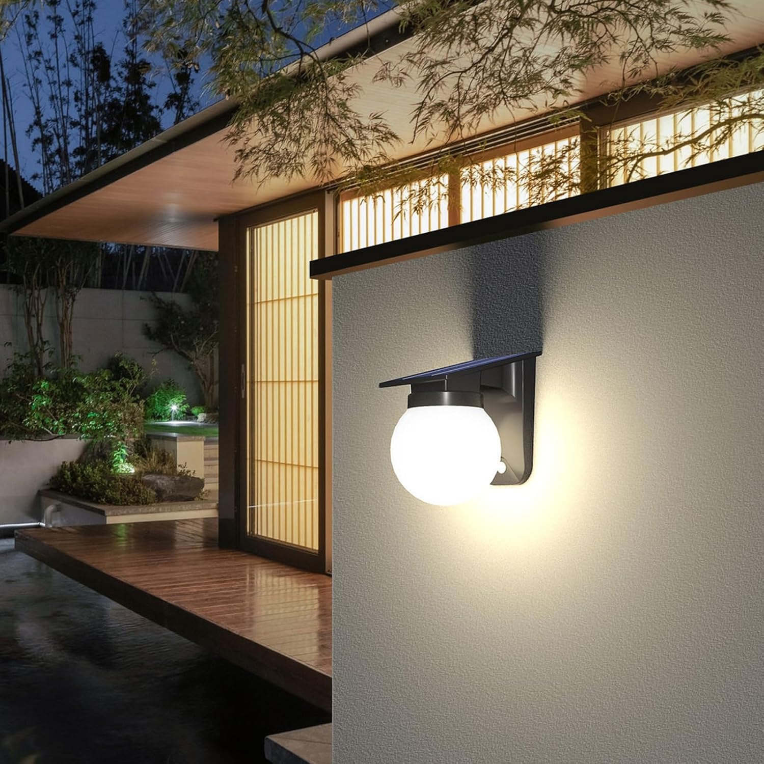 Güneş Enerjili Küre Duvar Lamb - Solar Wall Sconce incelemesi ve fiyatı