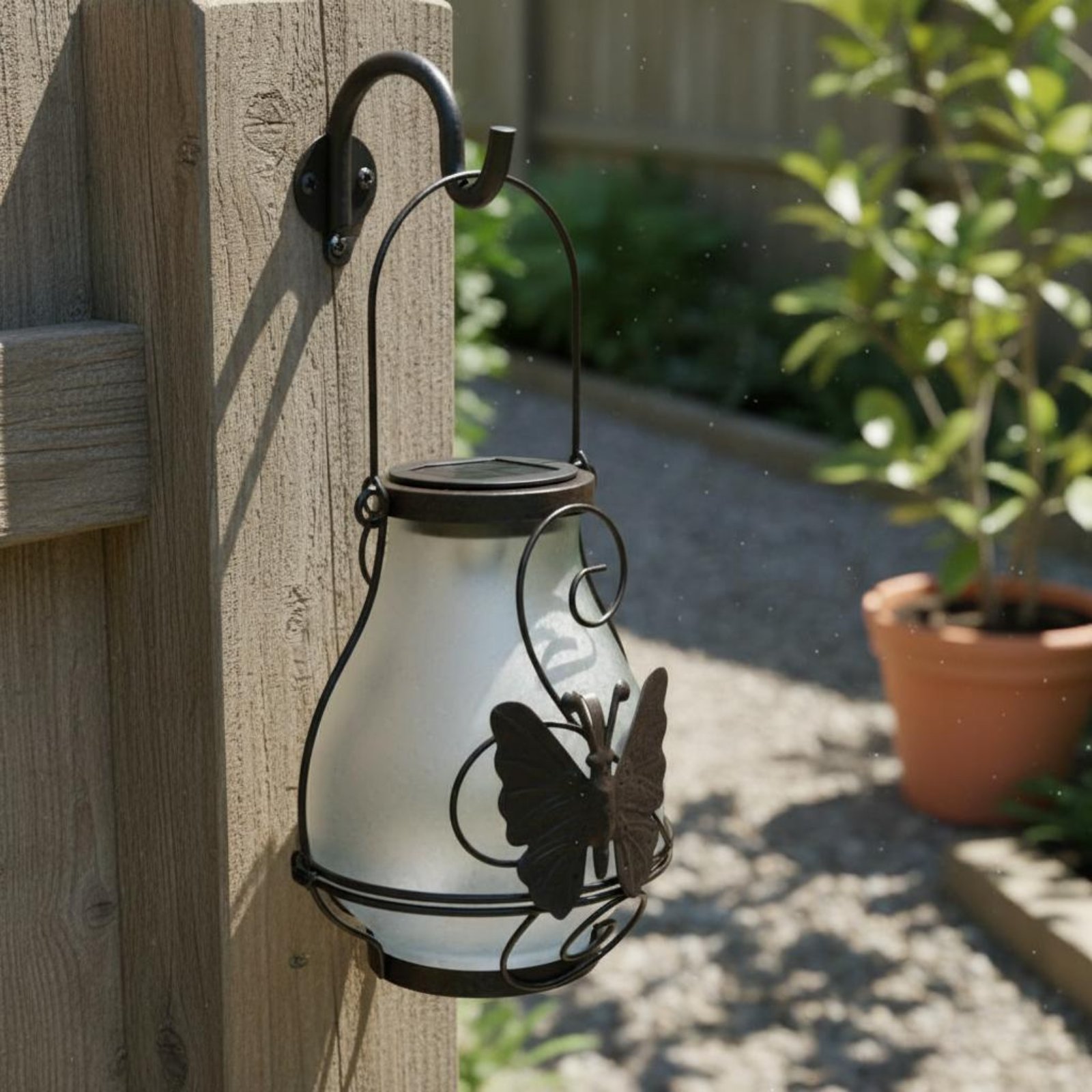 Güneş Enerjili Kelebek Feneri  - Outdoor Lighting For Patio incelemesi ve fiyatı