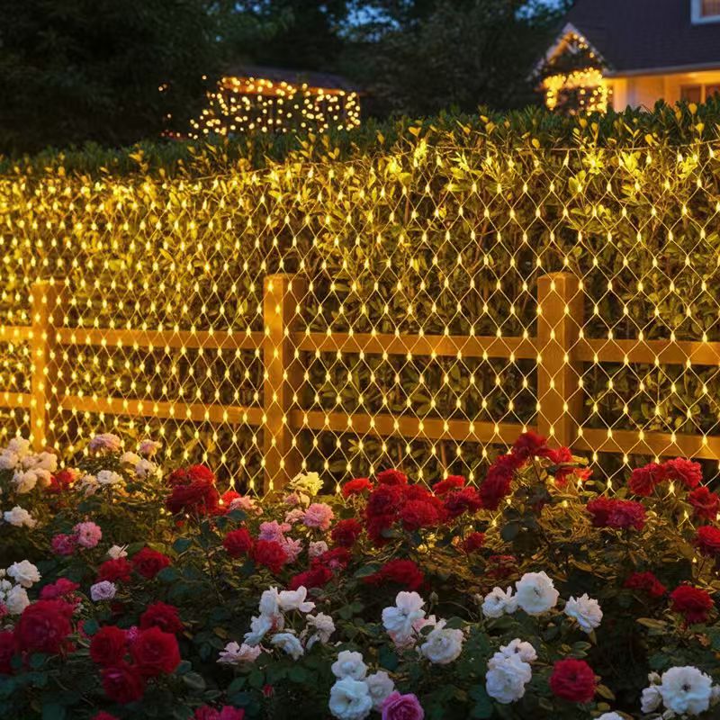 3x2m Noel Net Örgü Perde Işıkl - Outdoor Lighting Grid Screen incelemesi ve fiyatı