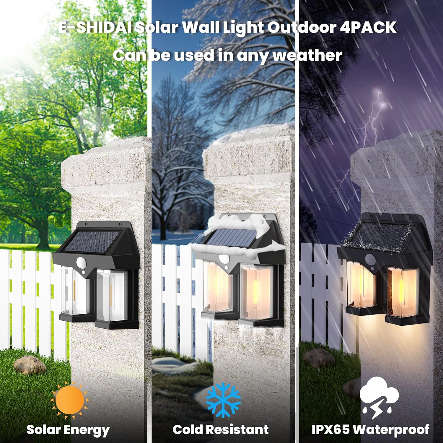 Güneş Enerjili Duvar Lambası V - Solar Wall Sconce incelemesi ve fiyatı