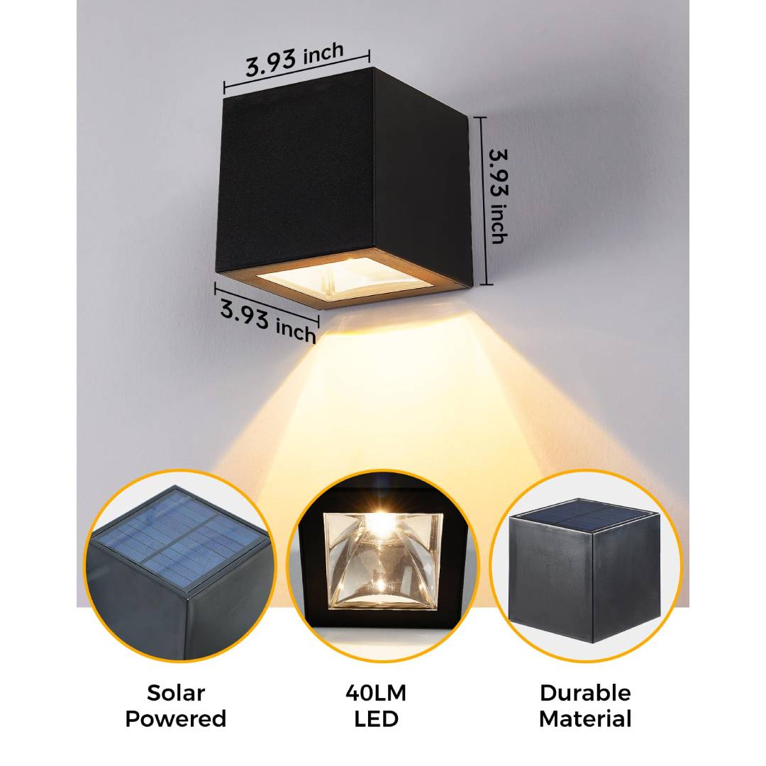Dış Mekan Güneş Enerjili Duvar - Solar Wall Sconce incelemesi ve fiyatı