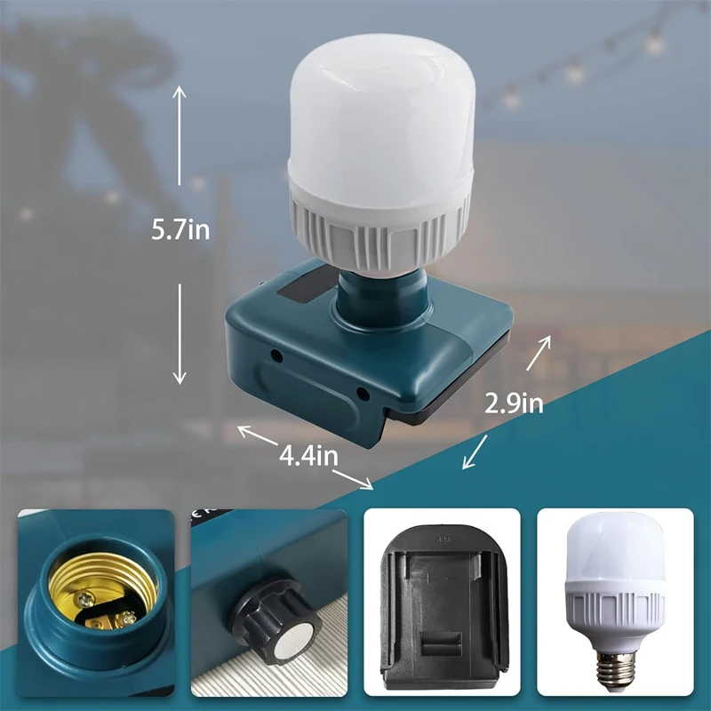 Makita Li-ion pil 18 volt LED  - Outdoor Lighting Low Voltage incelemesi ve fiyatı