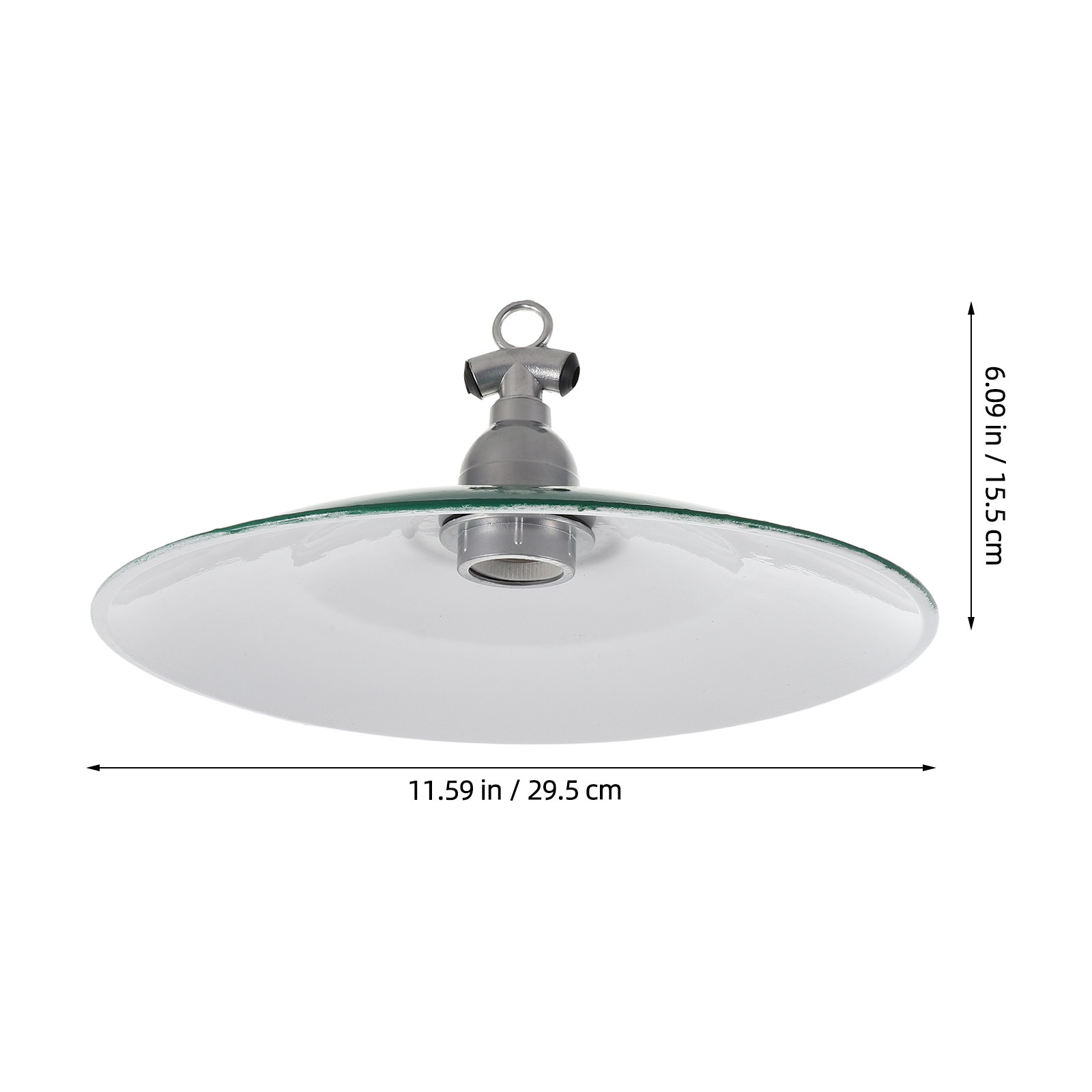 30 cm Rustik Emaye Abajur Vint - Outdoor Lighting Vintage incelemesi ve fiyatı