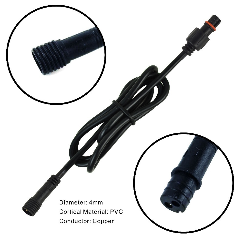 2pin DC LED-Kabel 1 Meter Verl - Outdoor Lighting Cable incelemesi ve fiyatı