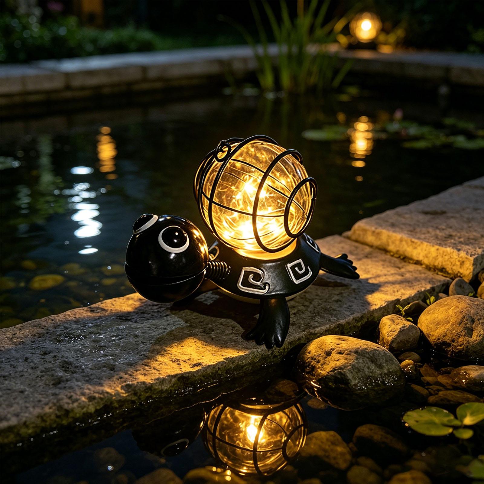 Kaplumbağa Şeklinde Su Geçirme - Outdoor Lighting For Patio incelemesi ve fiyatı