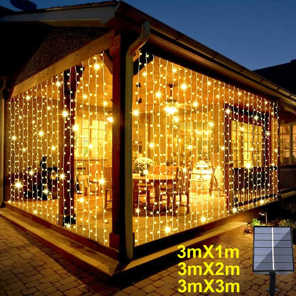 Güneş Enerjili LED Perde Işık  - Outdoor Lighting No Wiring incelemesi ve fiyatı