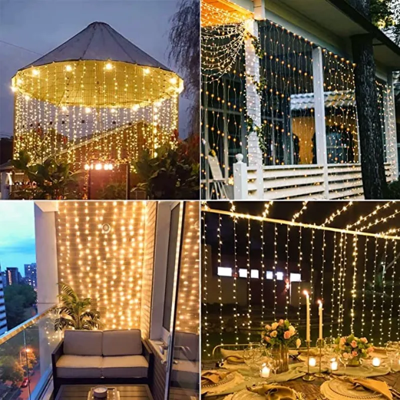 Güneş Enerjili LED Perde Işık  - Outdoor Lighting No Wiring incelemesi ve fiyatı