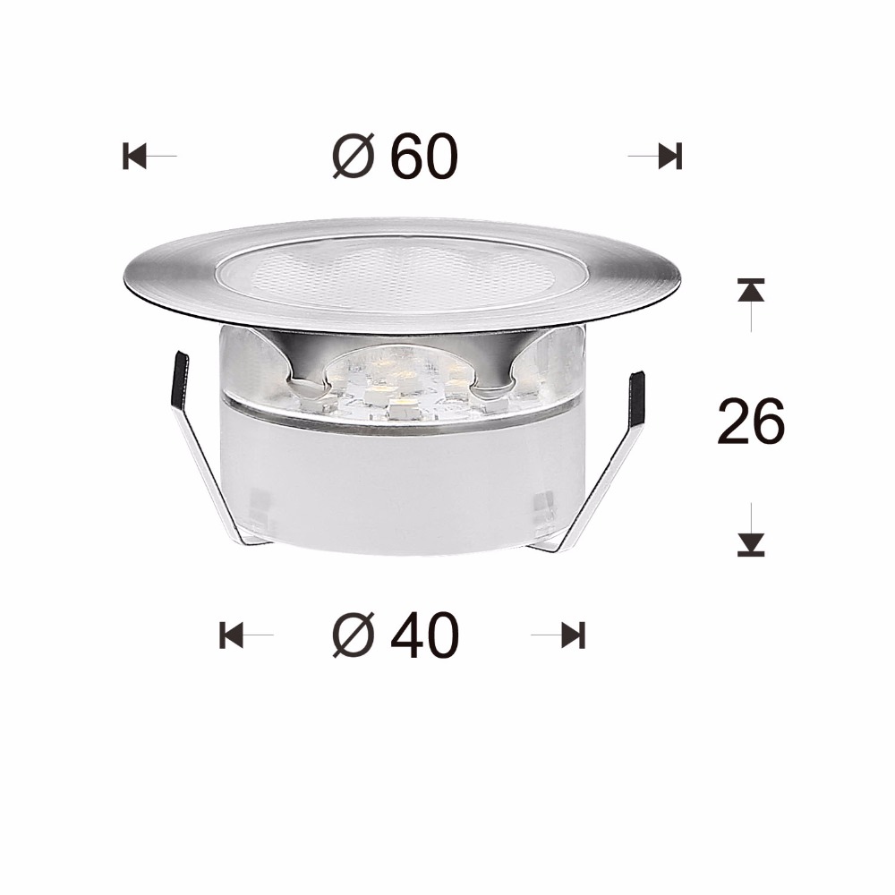 QACA Dış Mekan Gömme Lamba Düş - Outdoor Lighting Low Voltage incelemesi ve fiyatı