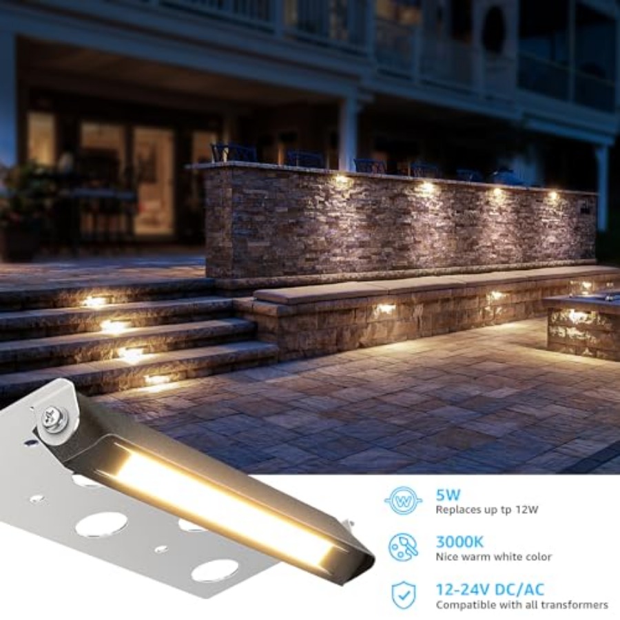 7 İnç Hardscape Aydınlatma 5W  - Outdoor Lighting Low Voltage incelemesi ve fiyatı