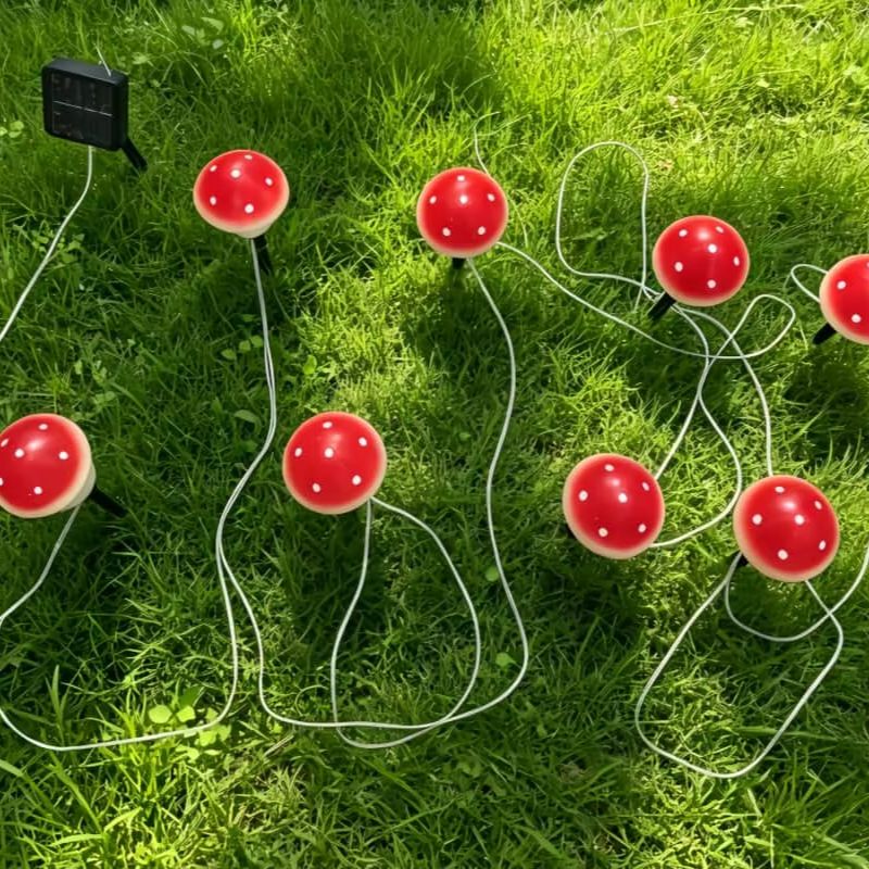 Güneş Enerjili Mantar Şeklinde - Outdoor Lighting For Patio incelemesi ve fiyatı