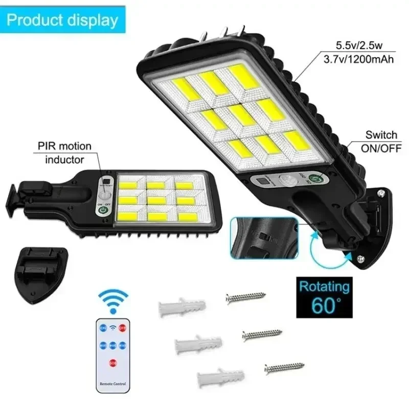 Güneş Enerjili Sokak Lambaları - Solar Wall Sconce incelemesi ve fiyatı