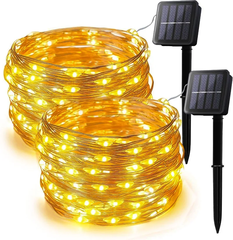 Güneş peri ışıkları açık su ge - Outdoor Lighting No Wiring incelemesi ve fiyatı
